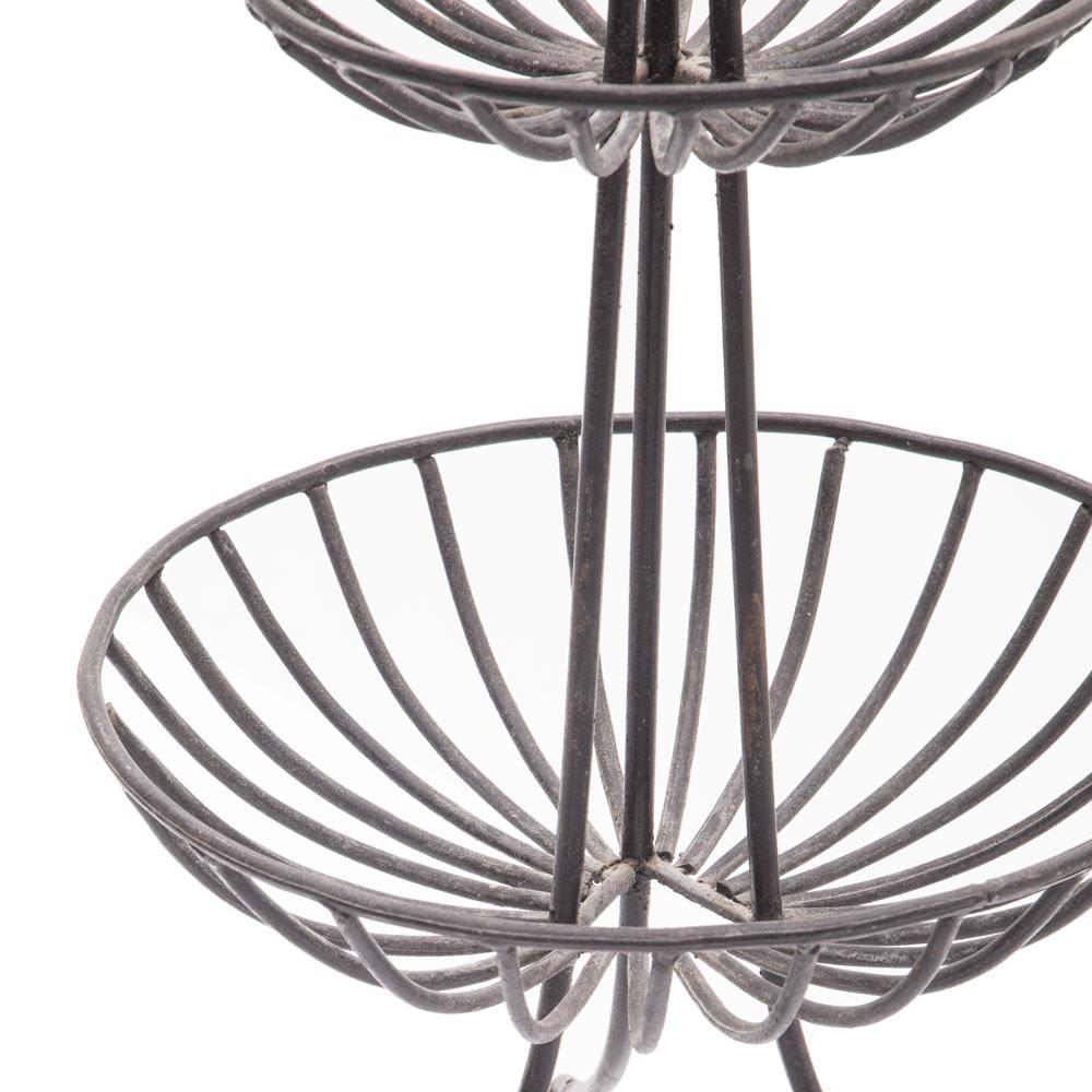 Black Wire 3 Tier Fruit Basket