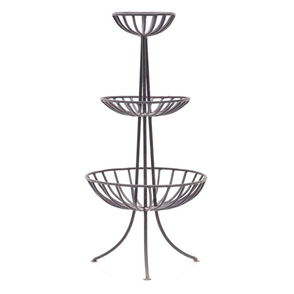 Black Wire 3 Tier Fruit Basket