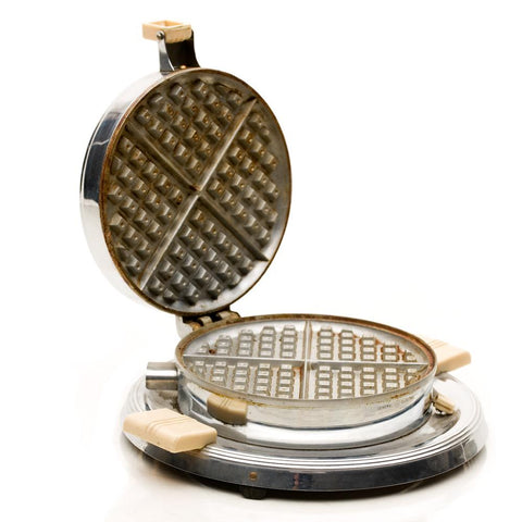 Chrome Waffle Iron