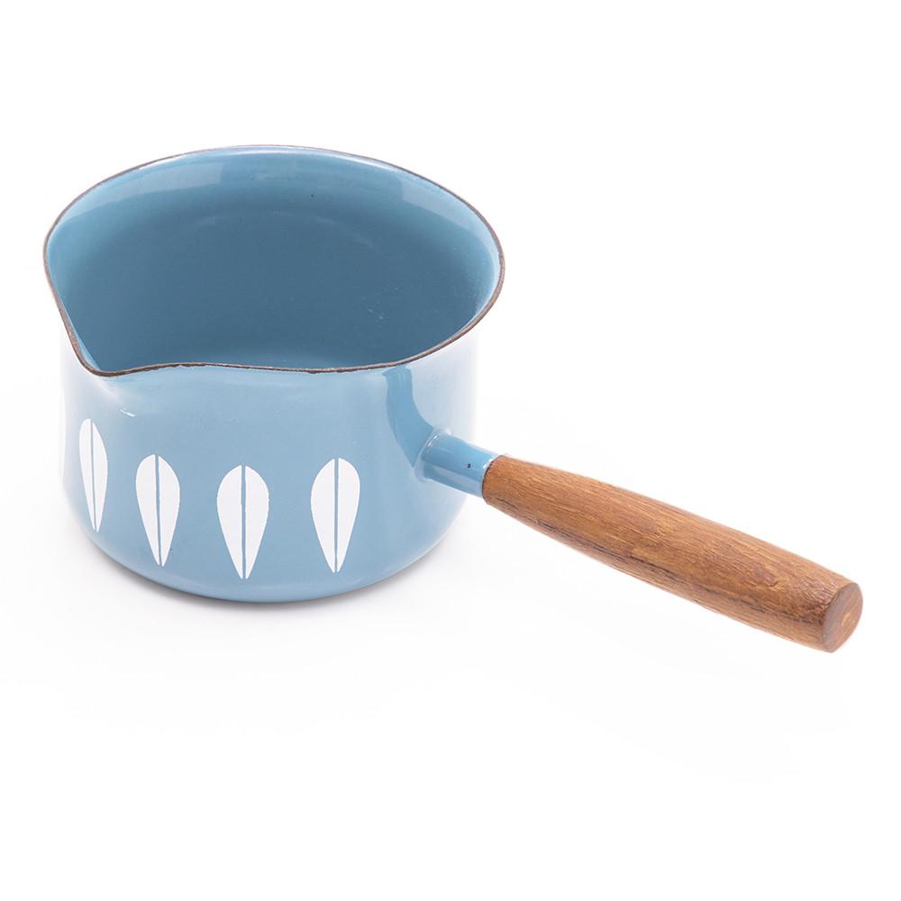 Mid Century Light Blue Butter Pan (Part of Set)