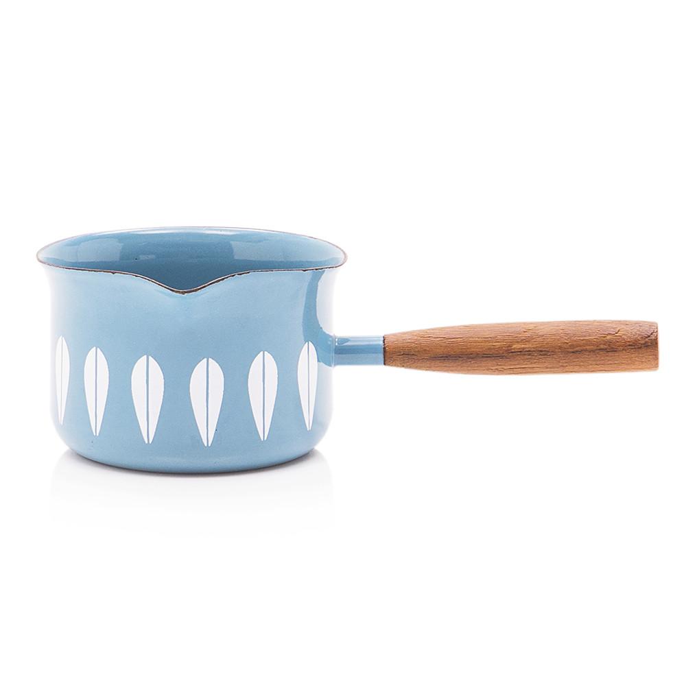 Mid Century Light Blue Butter Pan (Part of Set)