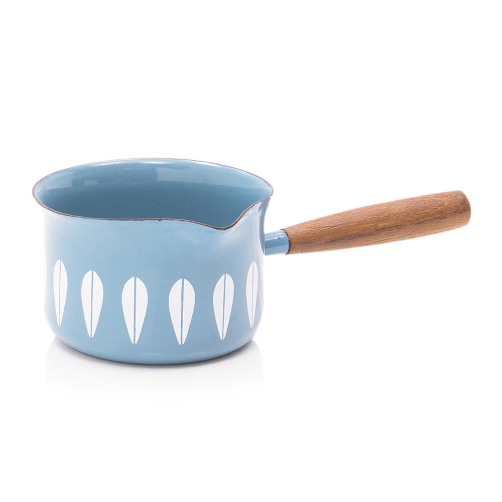 Mid Century Light Blue Butter Pan (Part of Set)