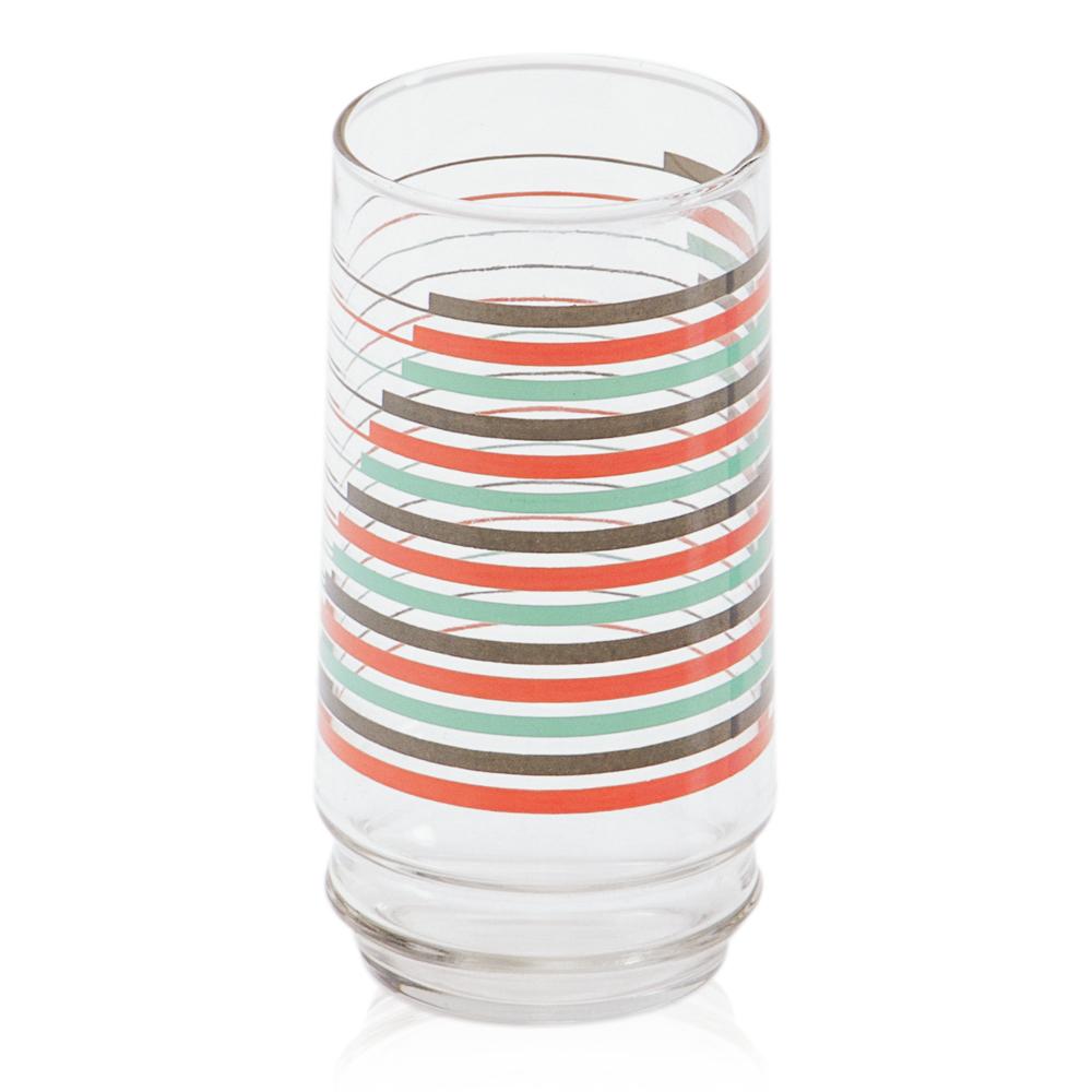 Striped Juice Glass