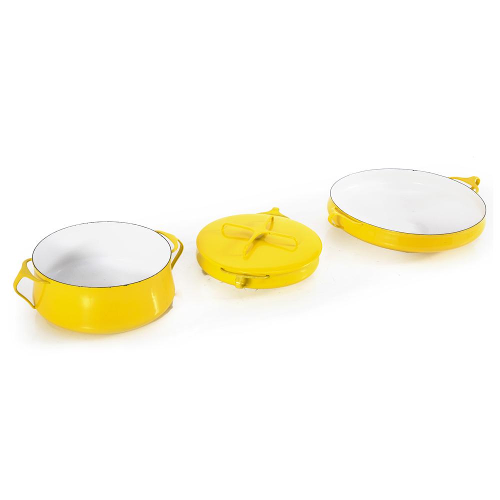 Yellow Danish-Style Cookware Set