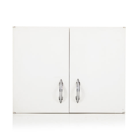 Short White Kitchen Wall Cabinet