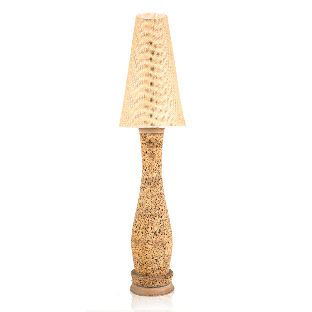 Large Cork Floor Lamp