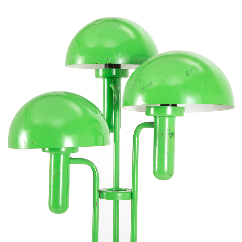 Lime Green Metal Floor Lamp