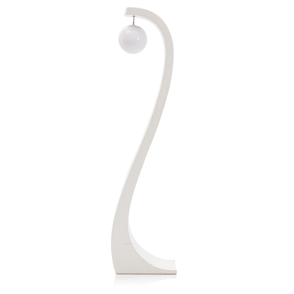 White Modeline Floor Lamp - Medium