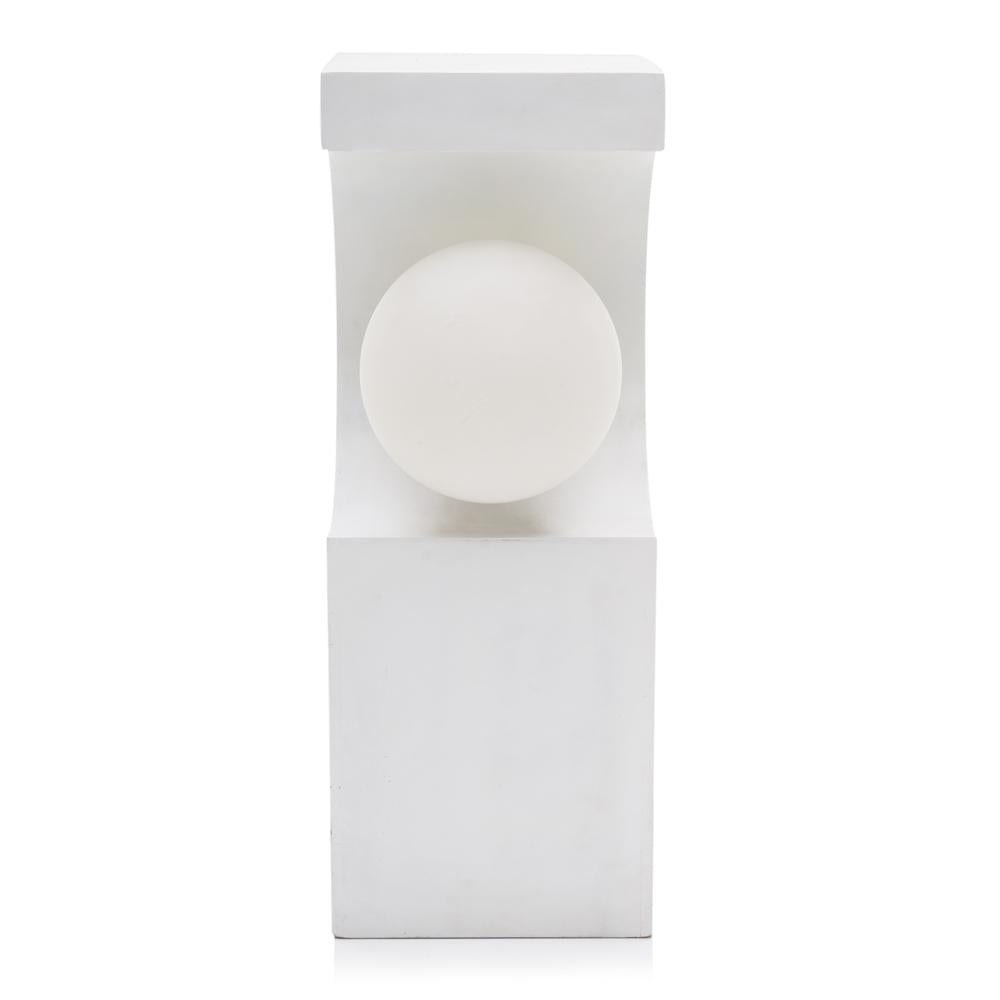 Modeline - White Rectangle Table Lamp