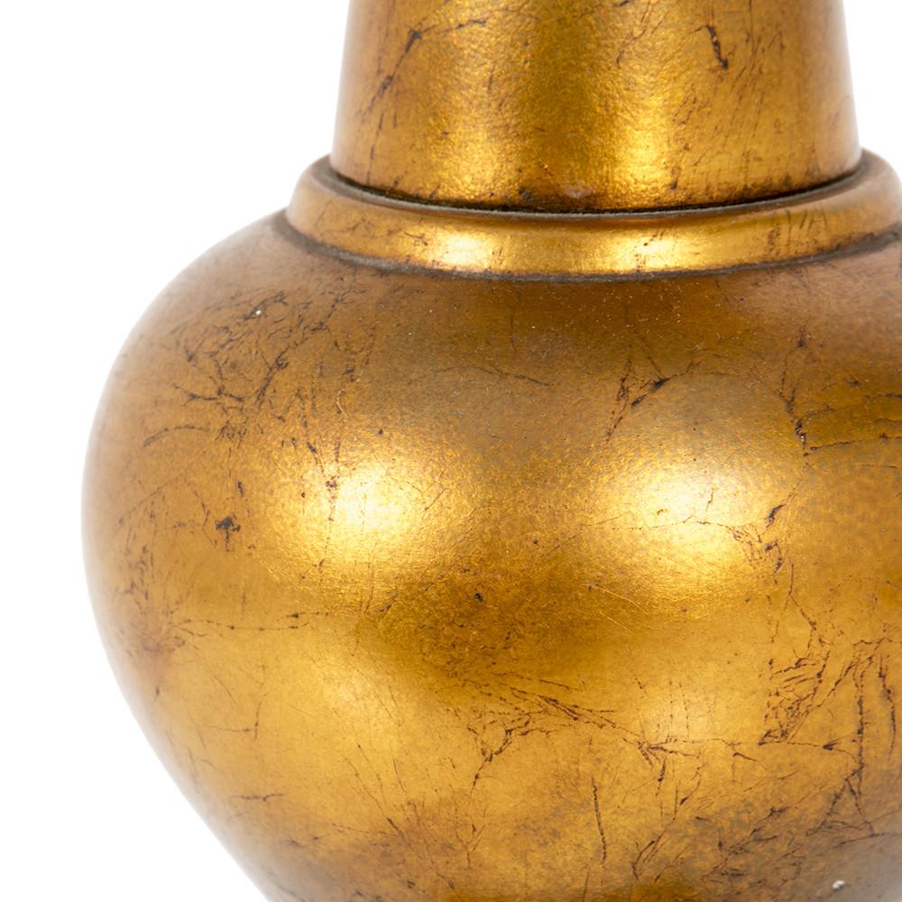 Very Tall Solid Gold Table Lamp