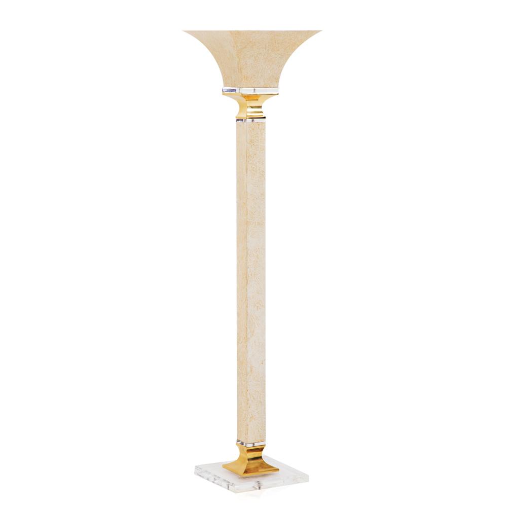 Cream Formica Lamp