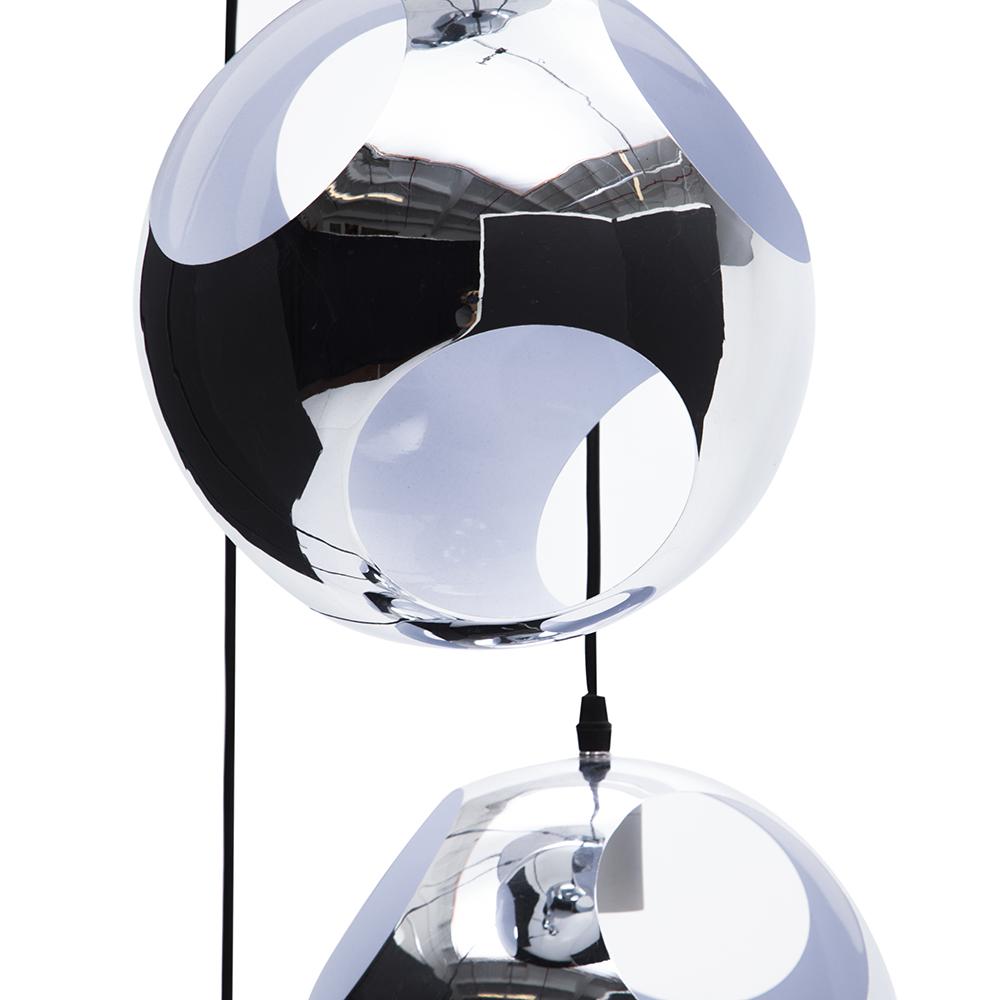 Chrome Orb Hanging Light