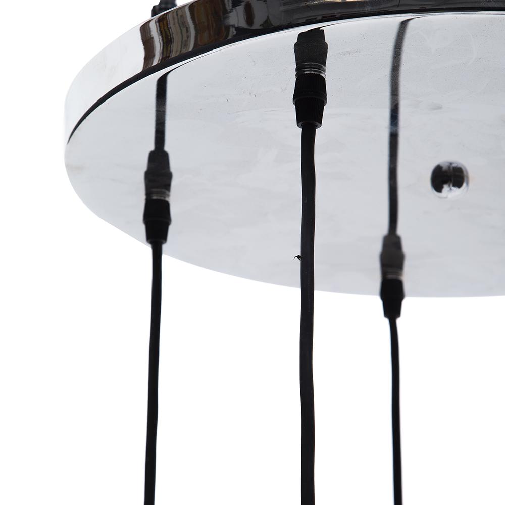 Chrome Orb Hanging Light
