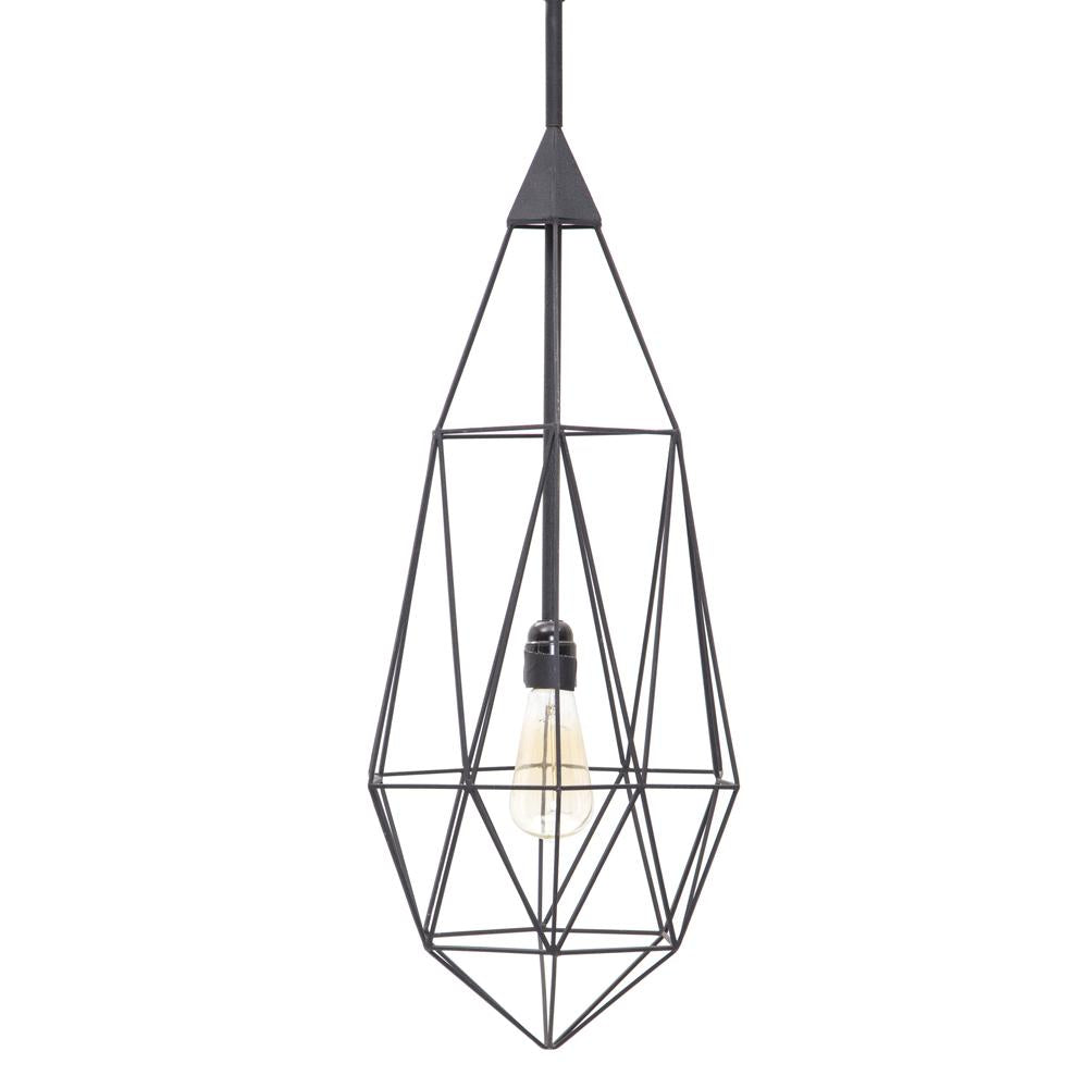 Black Wire Pendant Lamp