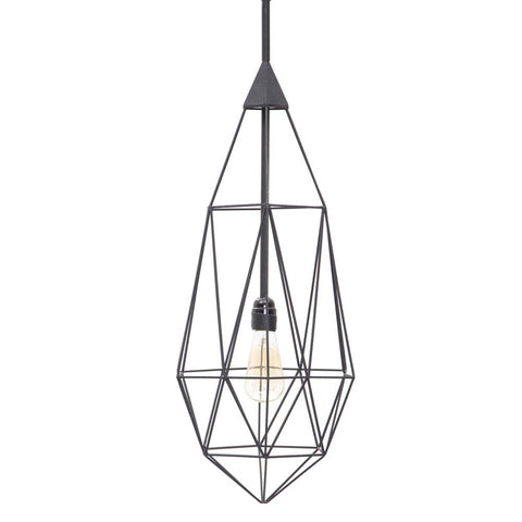Black Wire Pendant Lamp