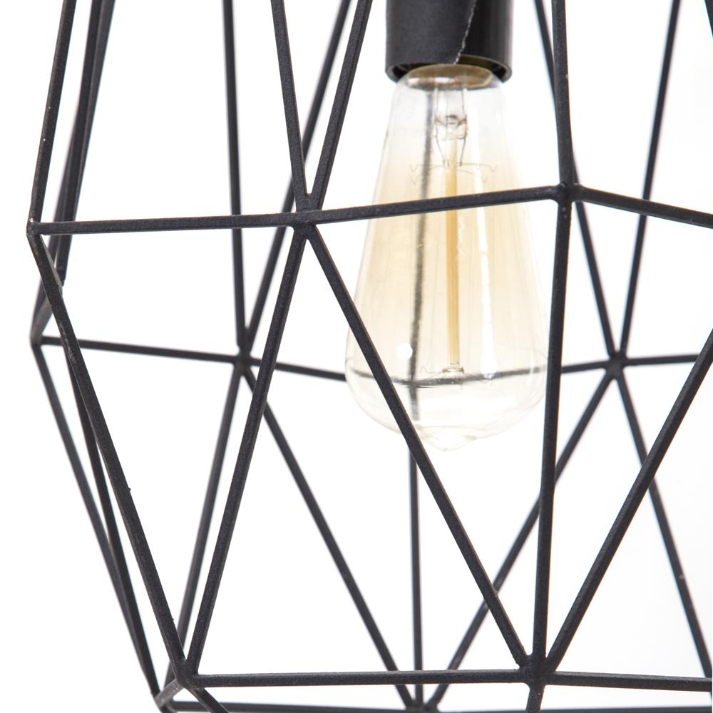 Black Wire Pendant Lamp