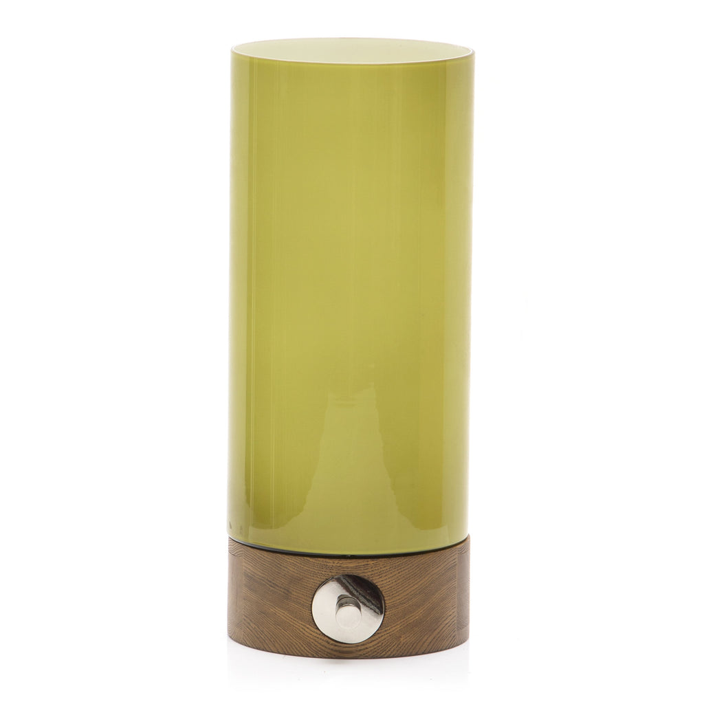 Green Cylinder Table Lamp