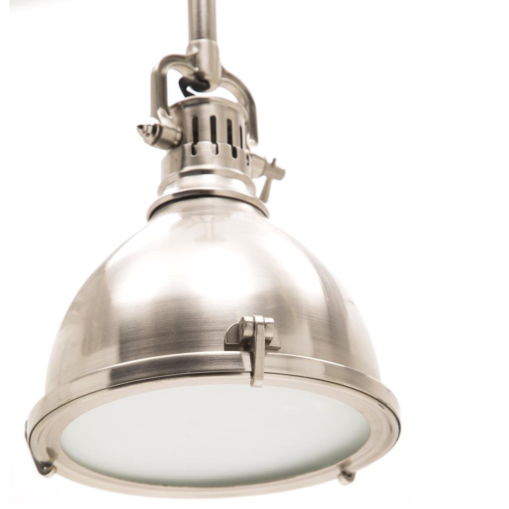 Chrome Industrial Pendant Lamp