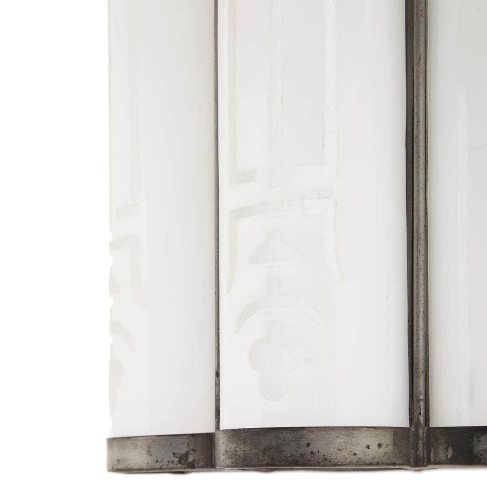 White Glass Deco Pendant Lamp