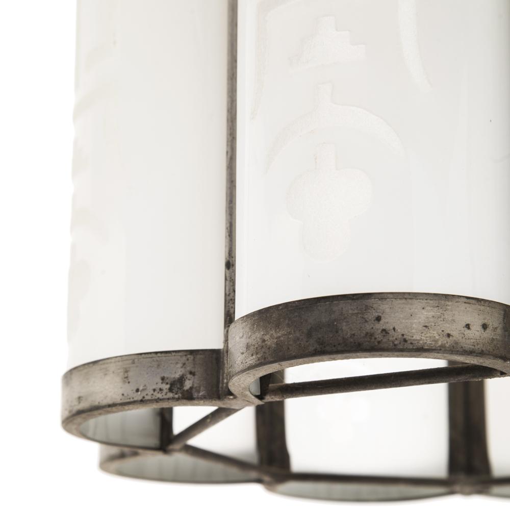 White Glass Deco Pendant Lamp