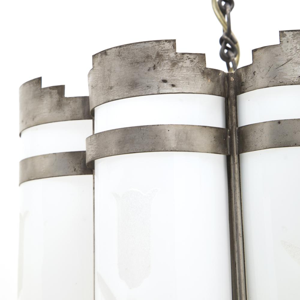 White Glass Deco Pendant Lamp