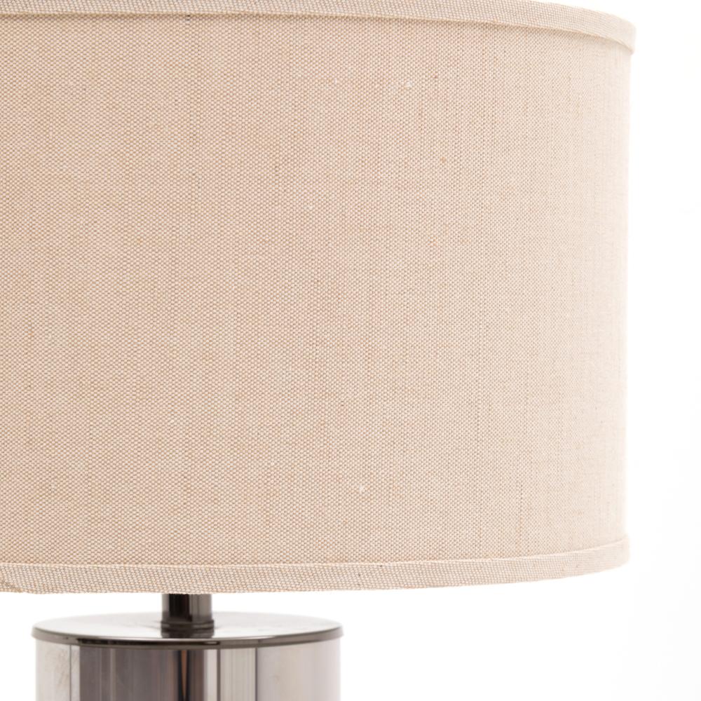 Smoke Glass Floor Lamp
