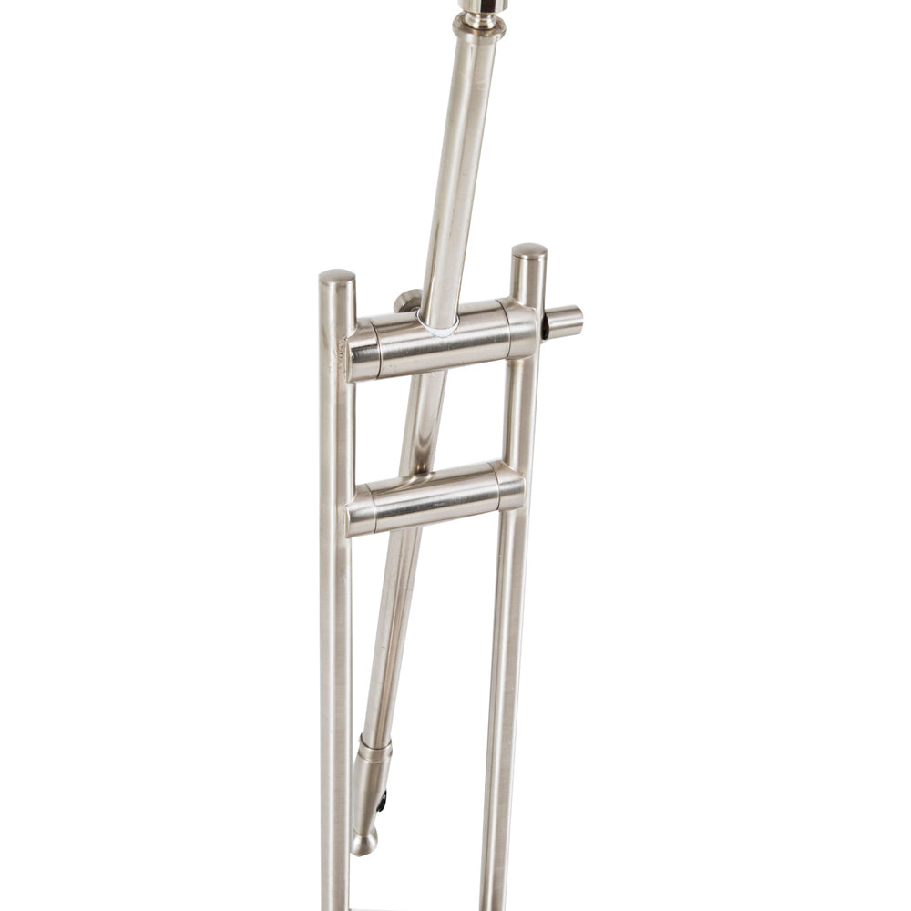 Silver Adjustable Desk Lamp