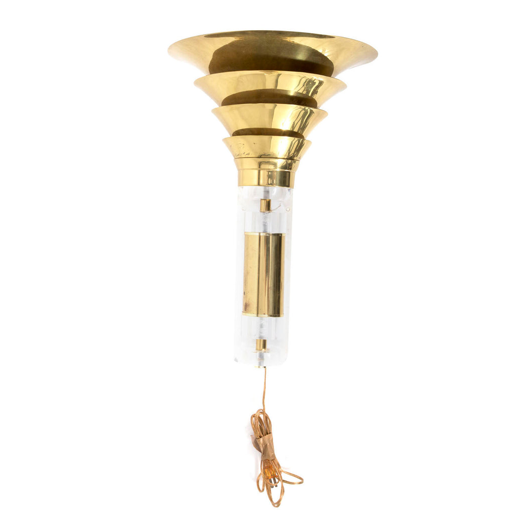 Gold Diffuser Wall Sconce