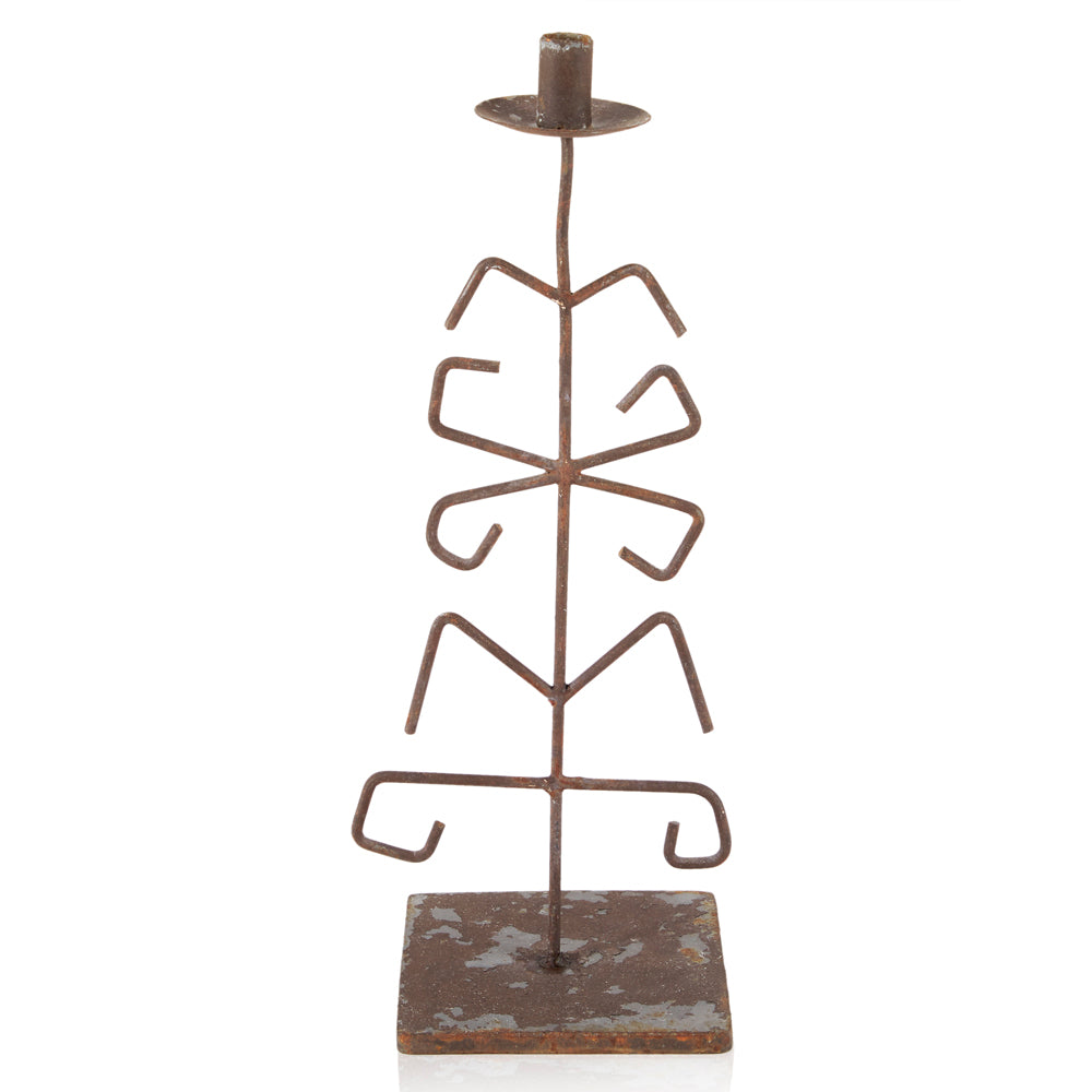 Bronze Candle Sculpture