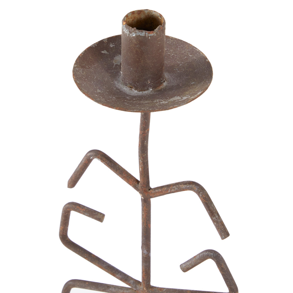 Bronze Candle Sculpture