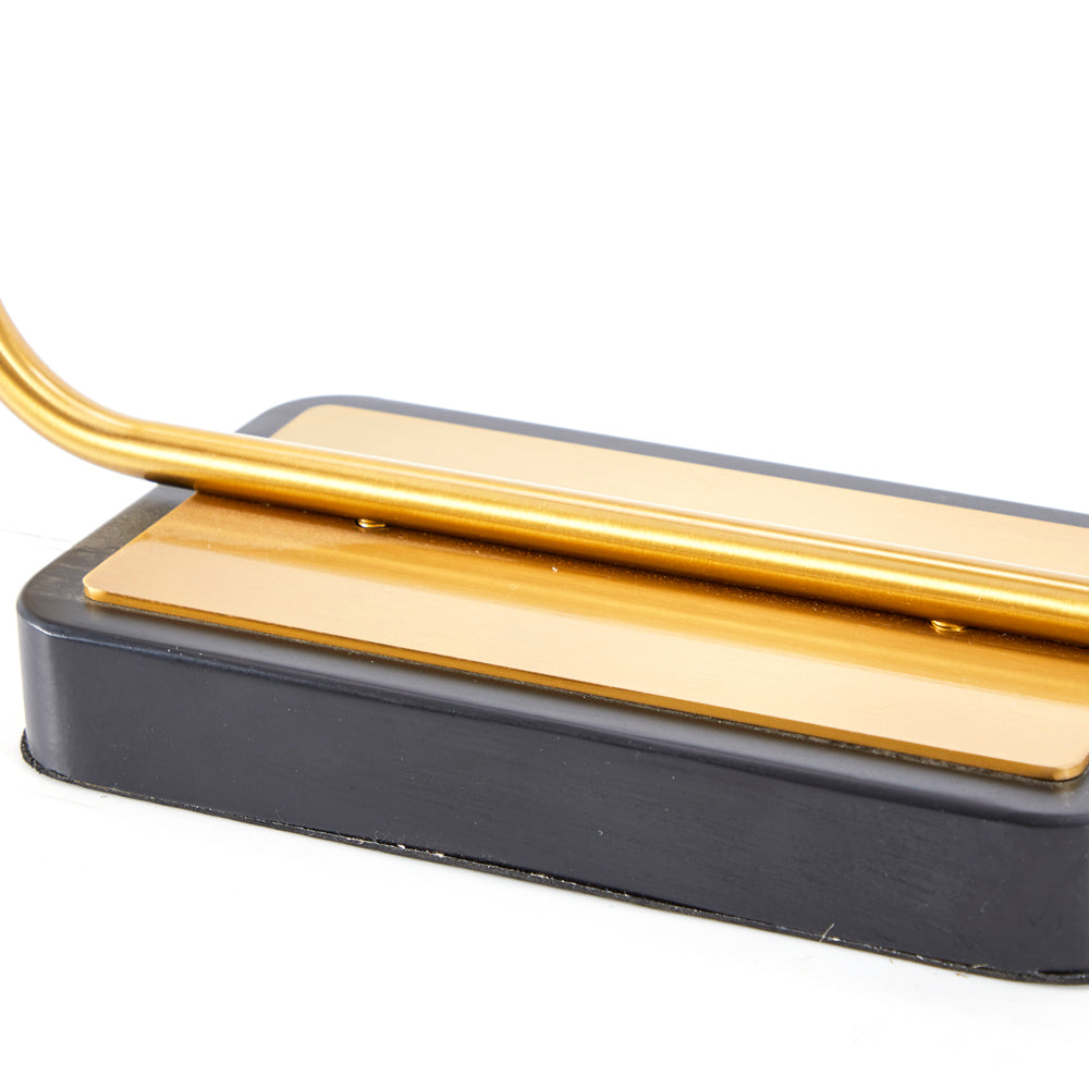 Black & Gold Mid Century Desk Lamp