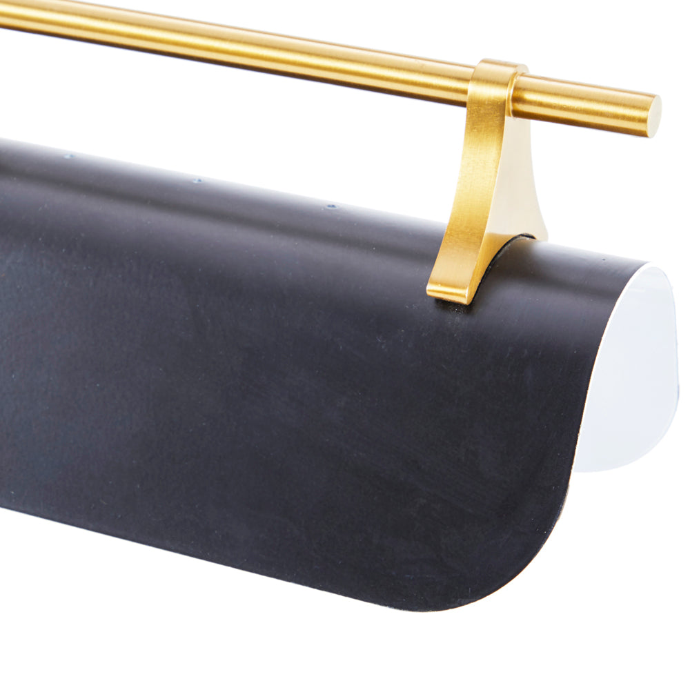 Black & Gold Mid Century Desk Lamp