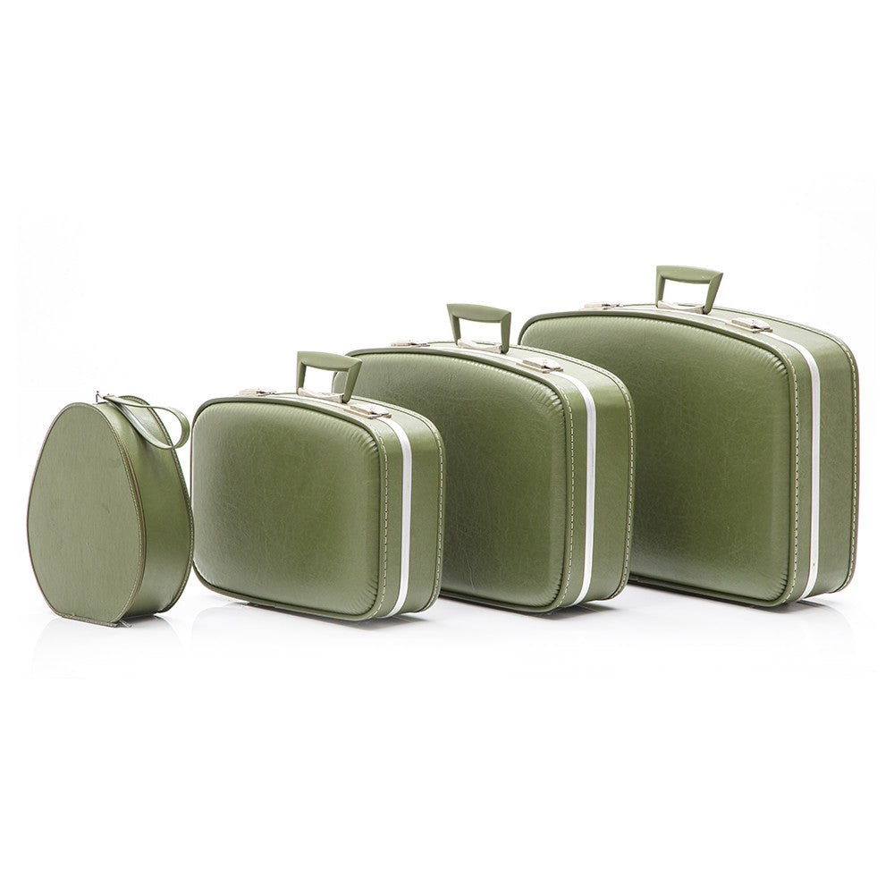 Green Luggage Set # 2