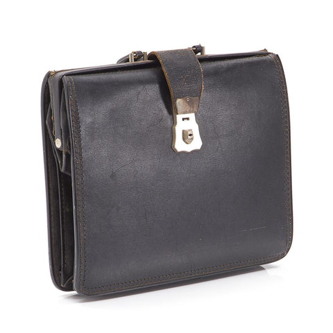 Black Leather Briefcase