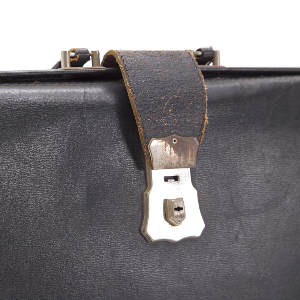 Black Leather Briefcase