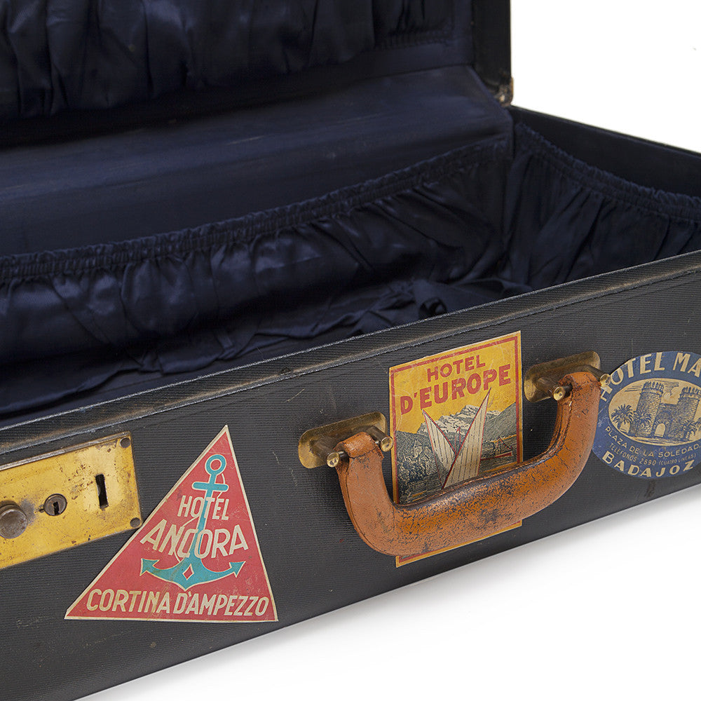 Travel Suitcase with Stickers