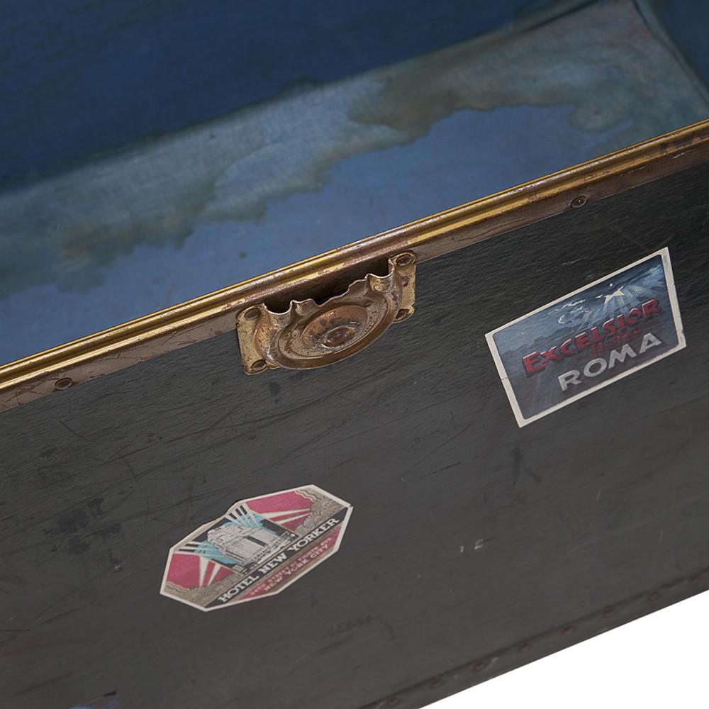 Black Travel Trunk