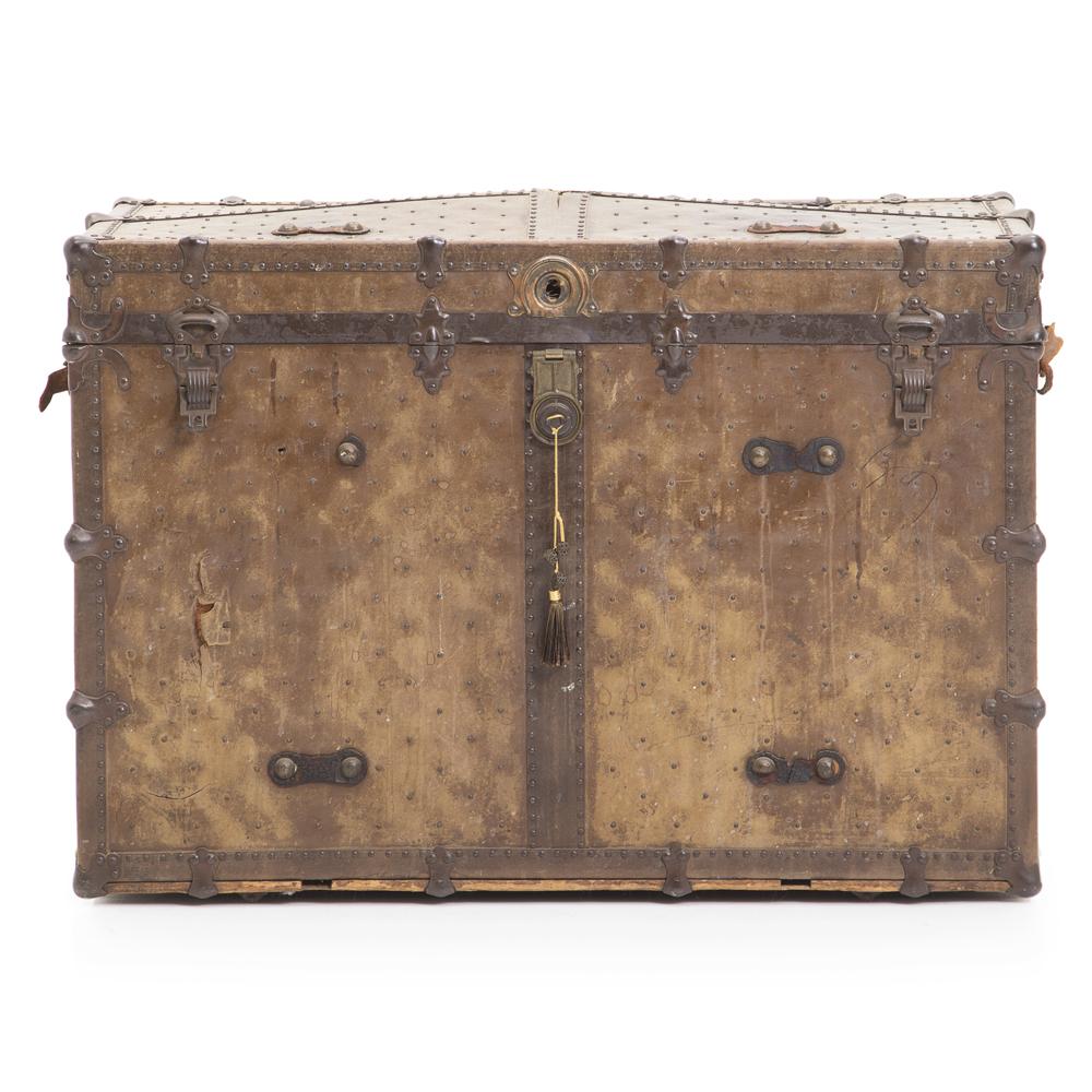 Brown Rustic Vintage Tall Trunk