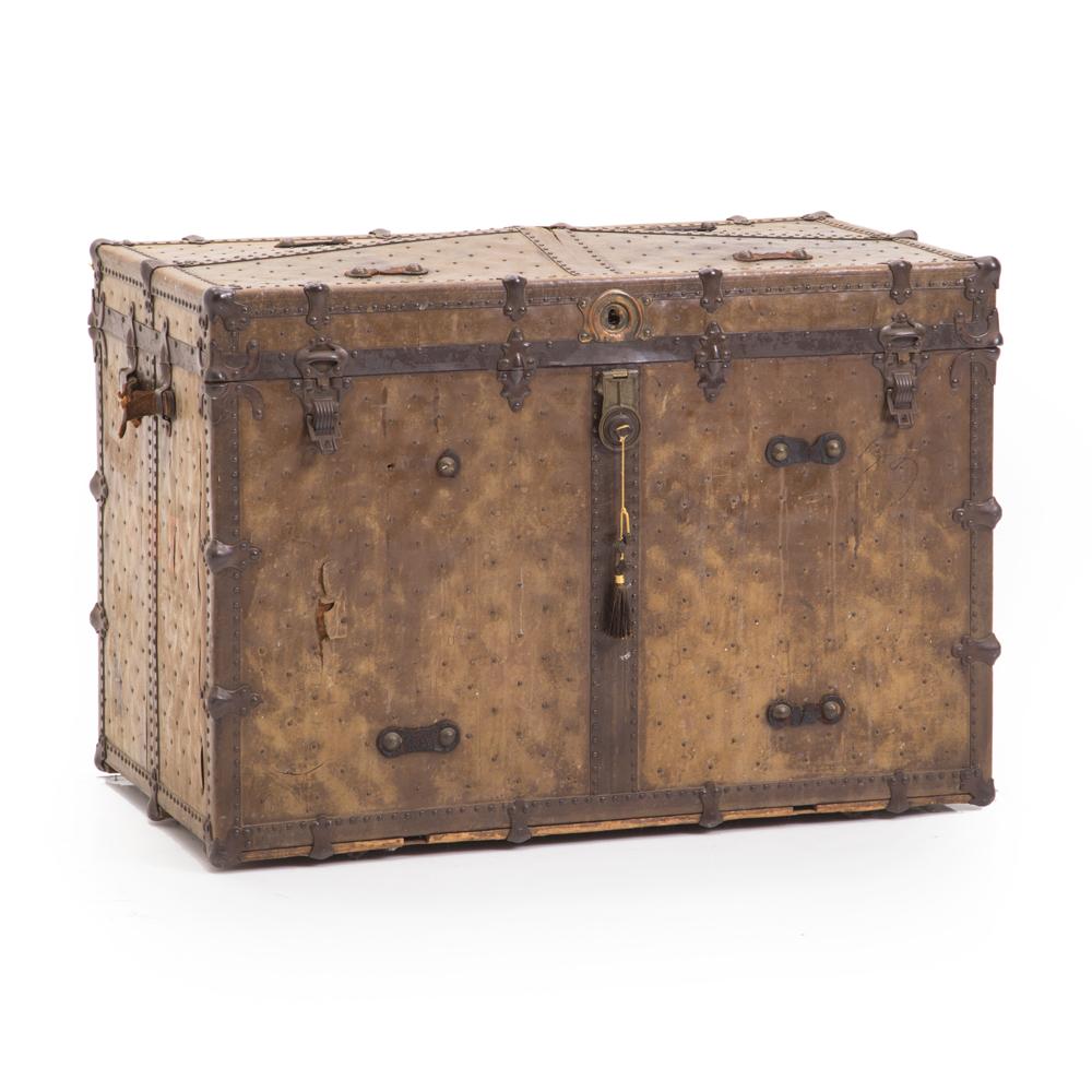 Brown Rustic Vintage Tall Trunk