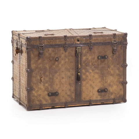 Brown Rustic Vintage Tall Trunk