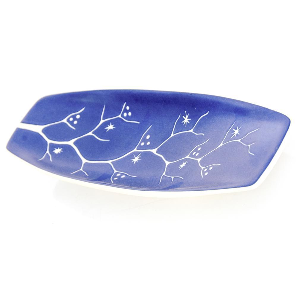 Blue & White Tree Dish
