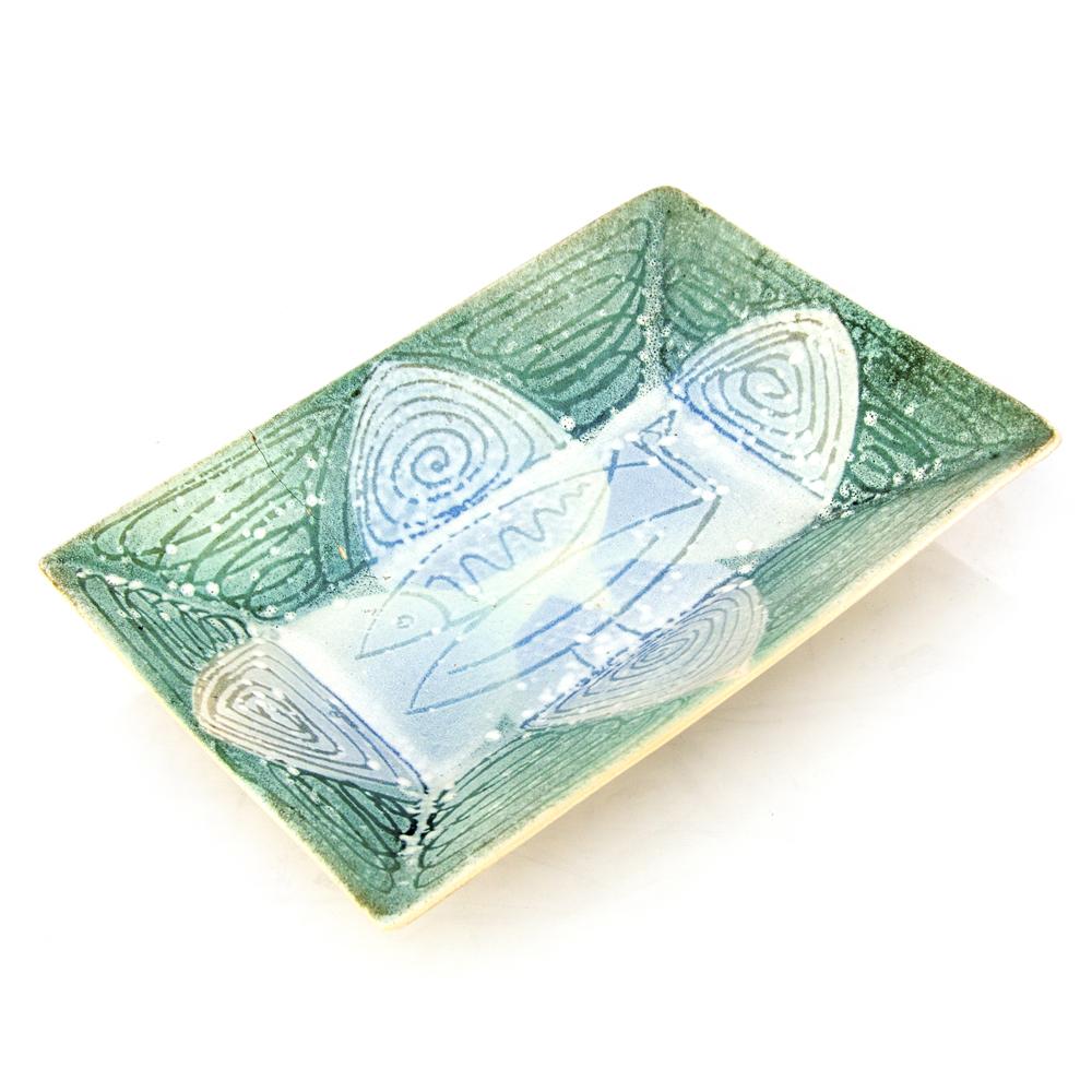 Green Ceramic Tray (A+D)
