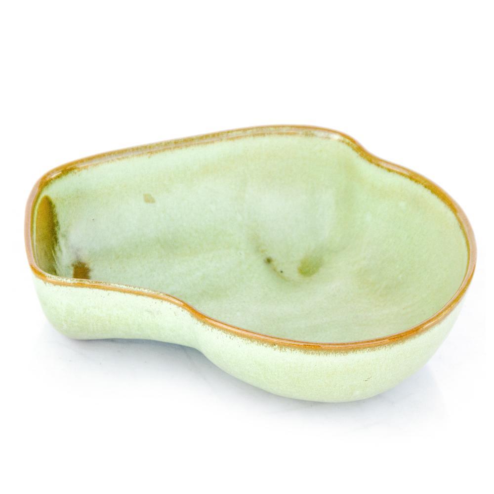 Green Ceramic Ashtray