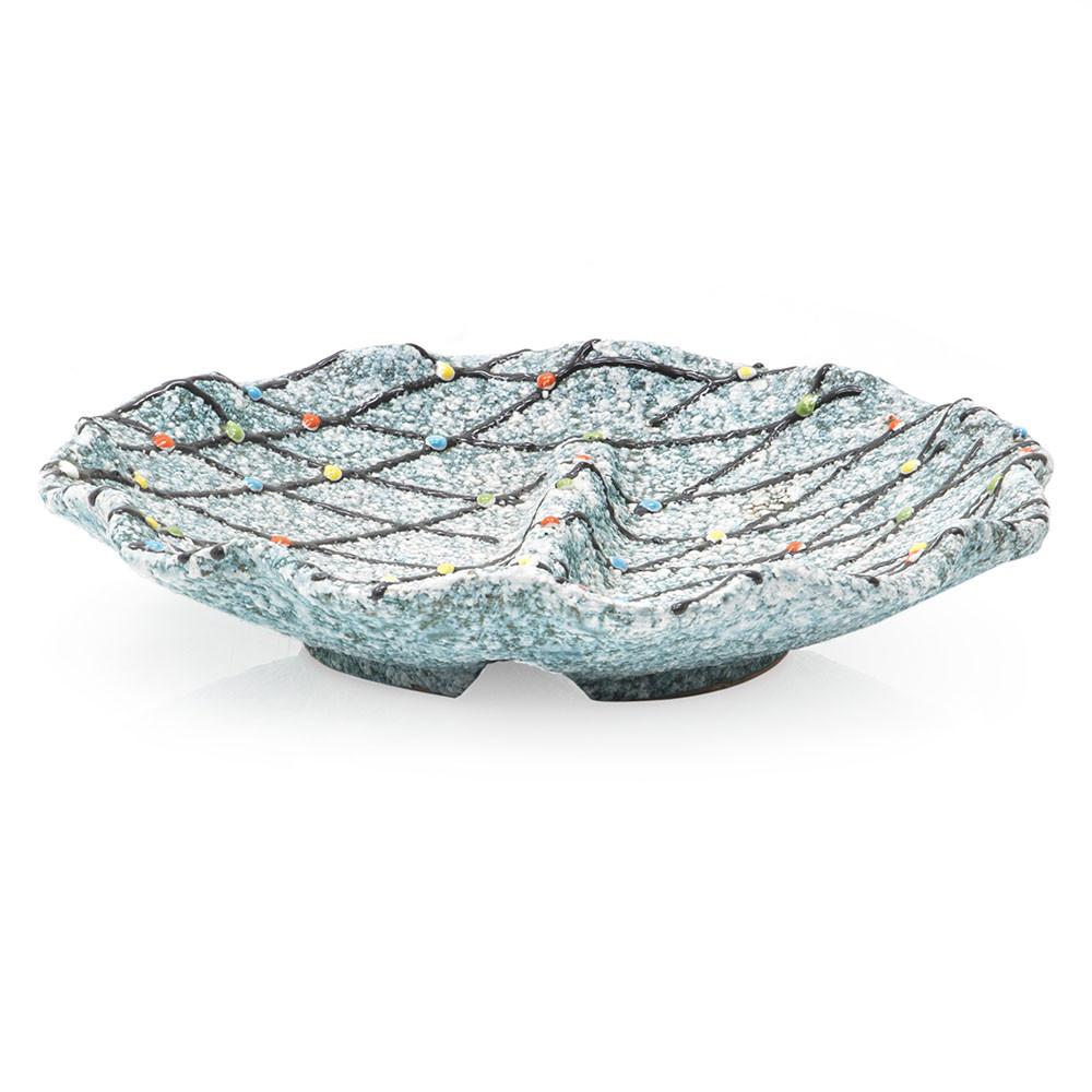 Multicolored Ceramic Ashtray