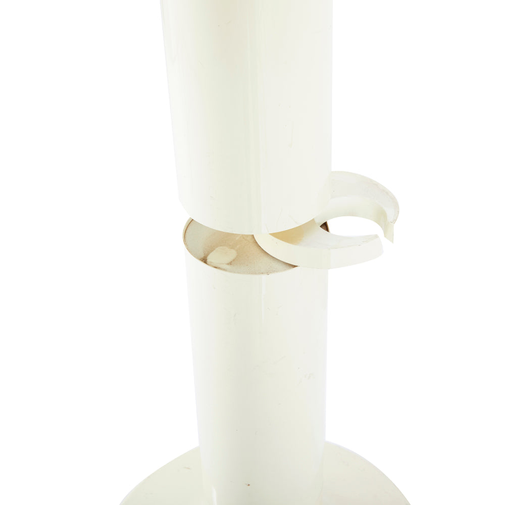 Creme Tubular Coat Rack