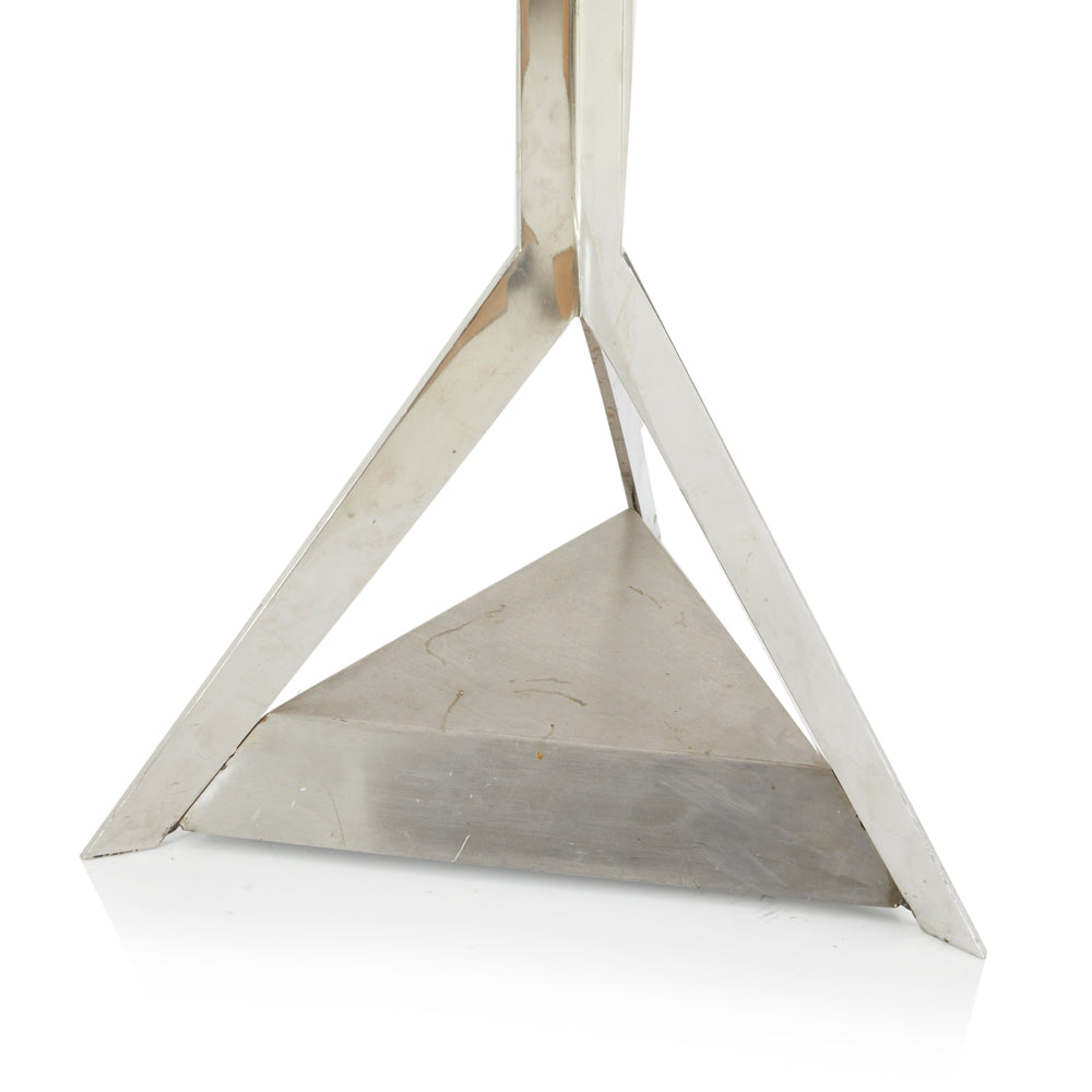 Chrome Airplane Sculptural Coat Rack