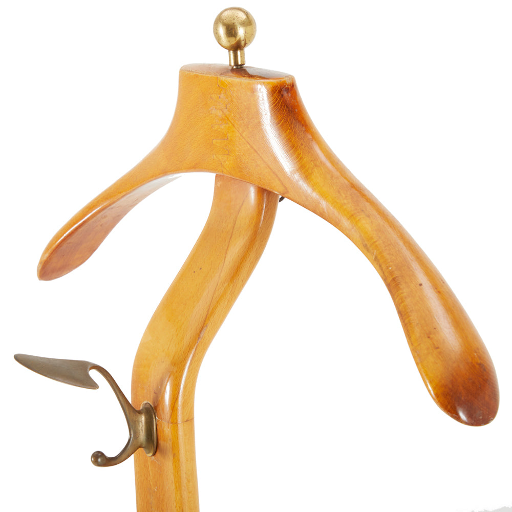 Wooden Easel Coat Rack