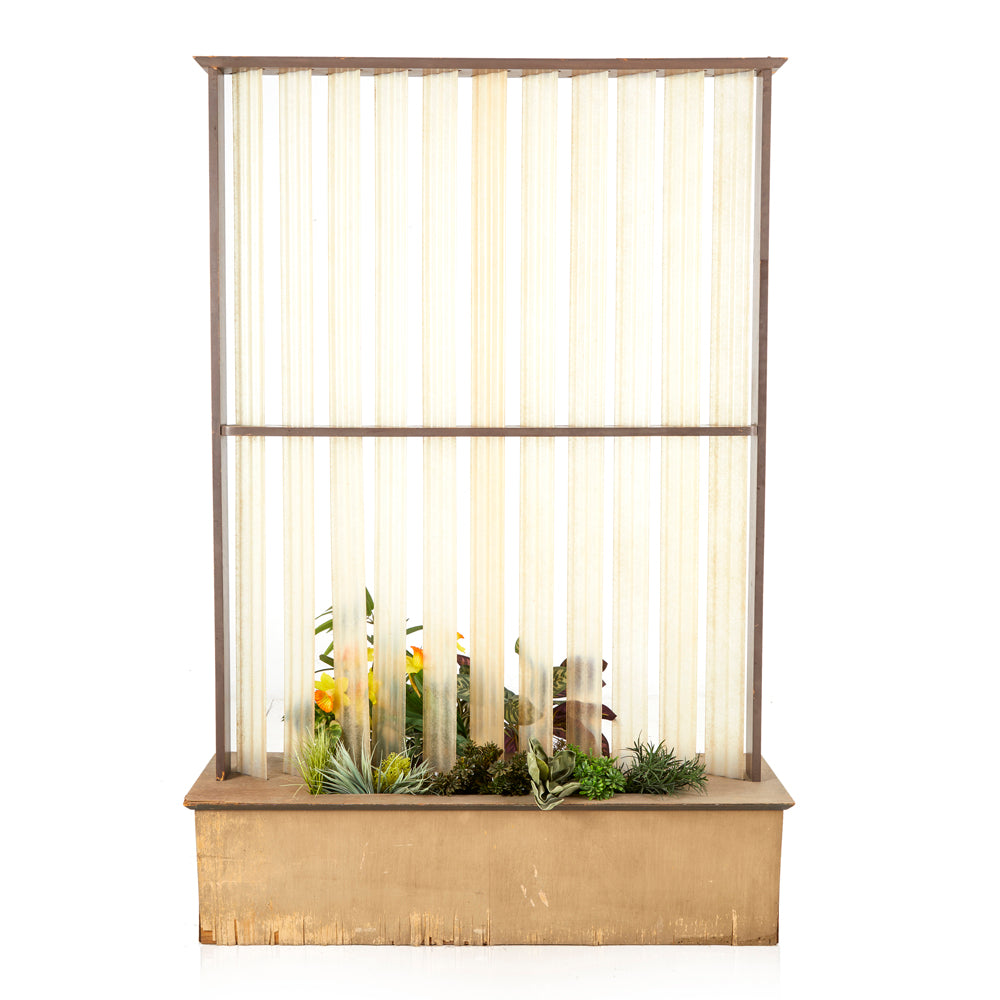 Fiberglass Panel Divider Screen Planter