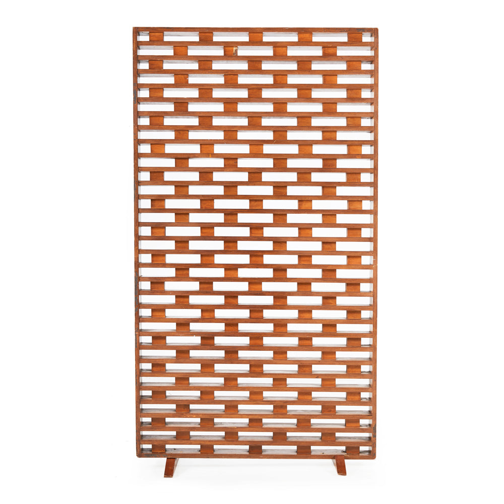 Wood Cutout Screen Wall Divider - Small