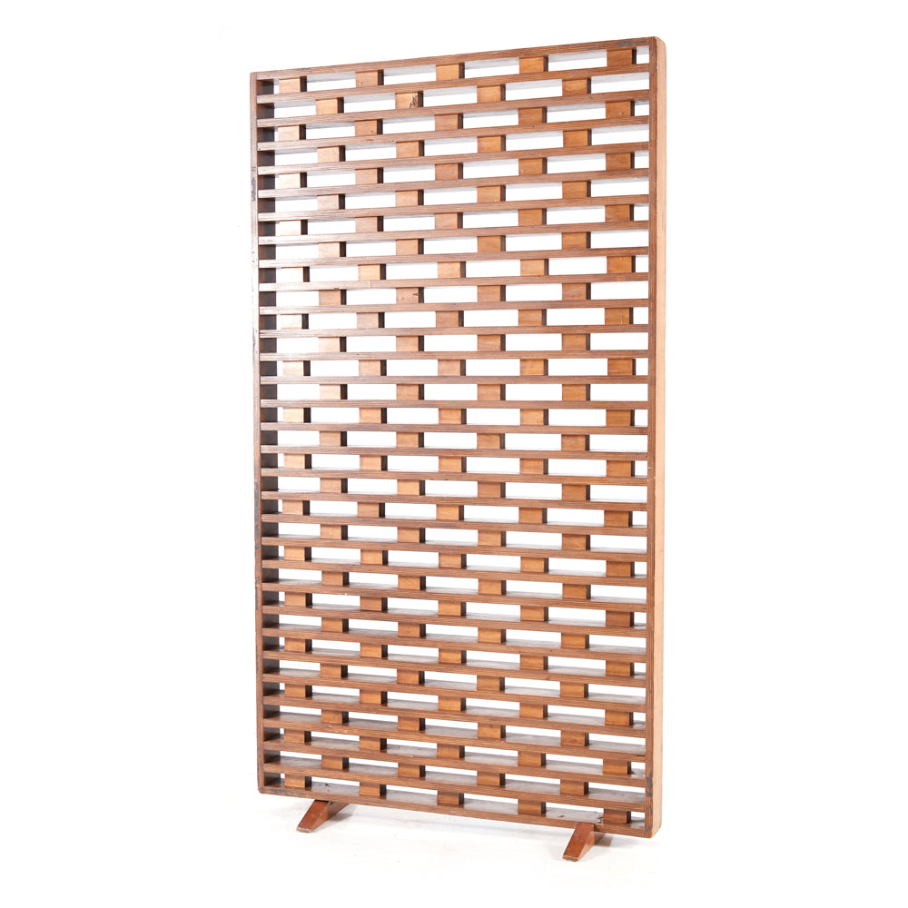 Wood Cutout Screen Wall Divider - Small